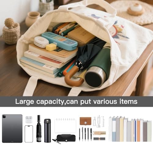 Travel Gifts for Women Canvas Bag Totebag Hiking Gifts for Someone Going Travelling Gifts for Travellers Gifts for Walkers and Hikers Travelling Gifts for Her Gifts for Travel Gift Ideas for Men — view 6
