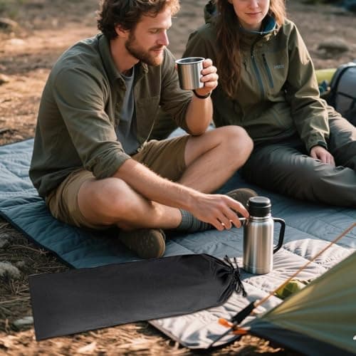 Tuxxjzm Drawstring Bags Portable Storage Bag Camping Carrying Pouch For Hiking Fishing Tent Poles — view 6