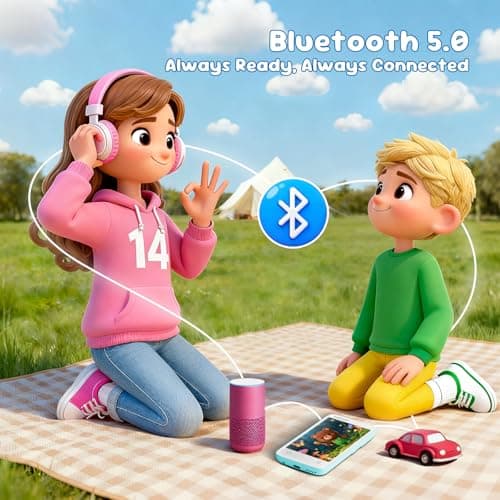MP3 Player for Kids, Parental Controls, 16GB, Supports Spotify and Audible, Bluetooth and WiFi(Mint Green) UK — view 6