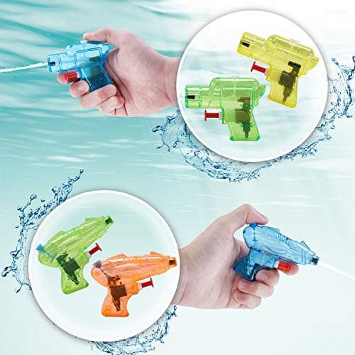 12 Packs Water Gun Pistol for Kids Squirt Toys Party Bag Filler Party Favours Outdoor Beach Swimming Pool Game Summer Party Supplies For Kids Boy Girl — view 5