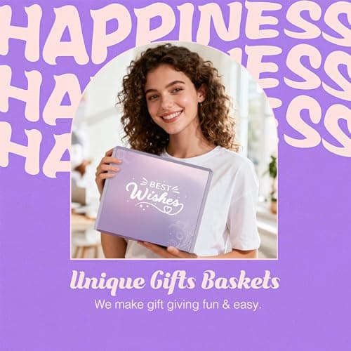 WYOK Birthday Gifts for Women, Self Care Spa Gift for Her, Thoughtful Bath and Body Gift Basket, Birthday Presents or Mother Day's Gifts for Best Friend, Sister, Wife, Mum, Female Friends — view 5