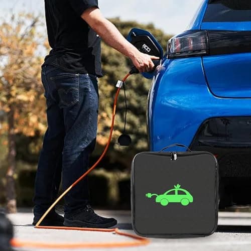 EV Charging Cables Storage Bag Large Capacity Electric Car Charger Case — view 3
