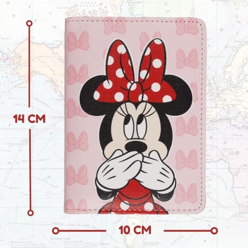 Disney Girls Minnie Mouse Travel Accessories Passport Holder for Airport, Holiday, Travel — view 6