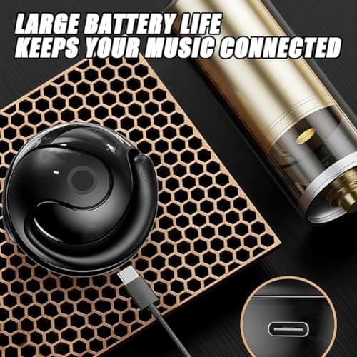 Delighteal AI Translation Earphones, AI Translation Wireless Ows Bluetooth5.4 Earphones, Translation Earbuds Real Time, Supports 146 Languages, Portable Translator Device (1 Pc Khaki) — view 4