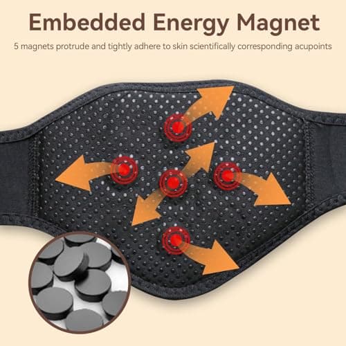 Heated Neck Support Brace, Tourmaline Self Heating Cervical Collar Brace Magnetic Therapy Healing Neck Wrap Neck Pain Relief Strap for Neck Arthritis Migraine Headaches Neck Pain Stiffness — view 4