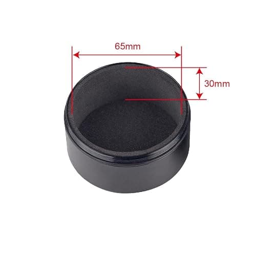 Soundlink Aluminum Alloy Earphone Case Waterproof in Ear Monitor Storage Box with Sponge Lining(Black) — view 5