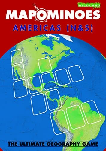 MAPOMINOES AMERICAS (NORTH & SOUTH) Geography Travel Game for Adults & Kids