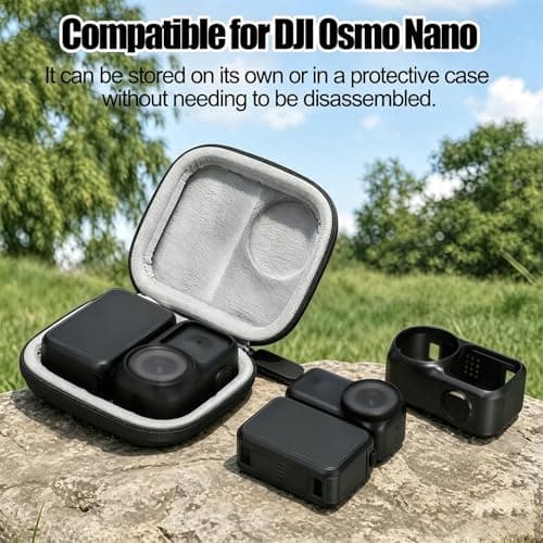 Silicone Case Screen Protector Mini Bag Shell compatible for DJI Osmo NANO — view 2