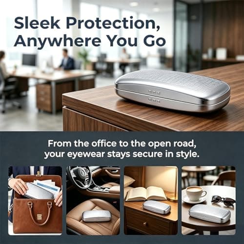 Philley Sunglasses Aluminum Ultra-Light Eyeglasses Case Glasses Case — view 6