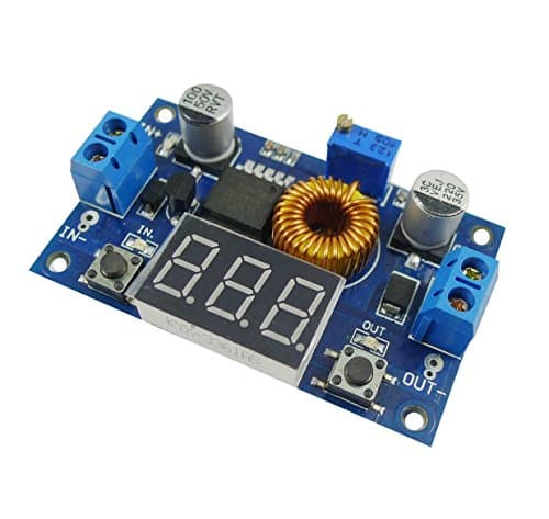 DollaTek Small DC Buck Voltage Converter Step Down Voltage Regulator Module Board 4-38V to 1.25-36V 5V/12V Adjustable Output Voltage Stabilizer Transformer — view 4