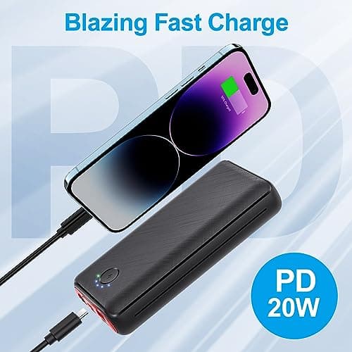 Power Bank 27000mAh 22.5W Fast Charging USB C Portable Charger — view 3