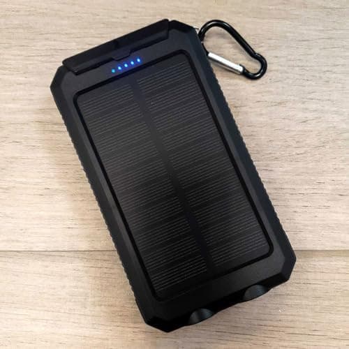 RED5 10,000 mAh Solar Power Bank with USB-A & Type-C Ports — view 6