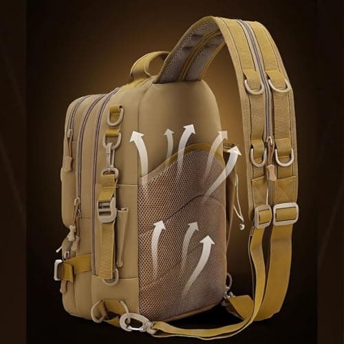 Military Cabin Backpack 40x18x25 Ryanair Underseat Travel – 18L Hand Luggage,Outdoor Fishing, Hiking, Camouflage Camping & Climbing Trekking Tactical Sport Bag school for Men & Women Ruscksack — view 4