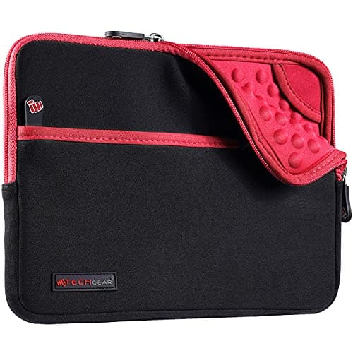 TECHGEAR Universal Neoprene Padded Sleeve Case for 9-11" Tablets: iPad Pro/Air 11", iPad A16 10.9", iPad 10.2", Samsung Tab A11 Plus A9+ S10 Lite S9 FE, Lenovo Tab M10 - Shockproof Zipped Pouch