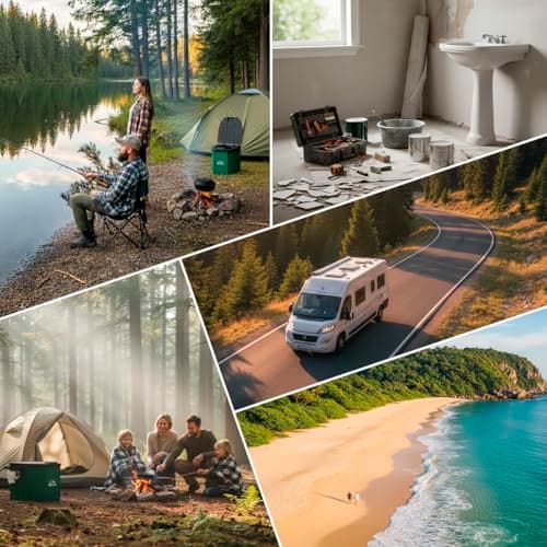 Keystone Peak Portable Camping Toilet – Foldable Travel Potty for Adults | Compact & Sturdy Porta Potty for Camping, Hiking, Car Trips & Emergencies – Comfort Anywhere — view 4
