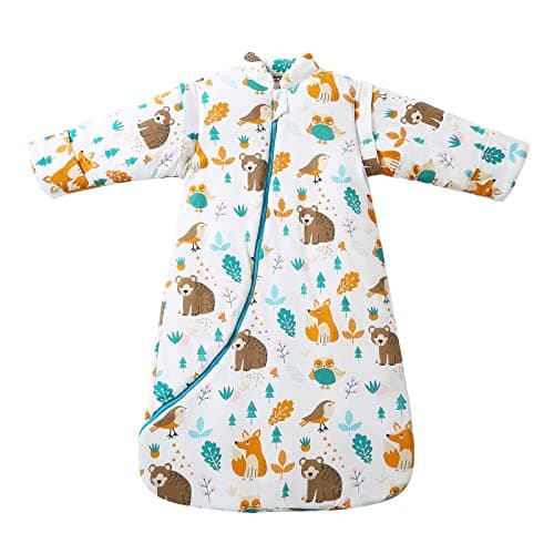 MIKAFEN Baby Winter Sleeping Bag Kids Sleeping sack 3.5 Tog Cotton Sleeping sack Various Sizes from Birth to 4 Years Old