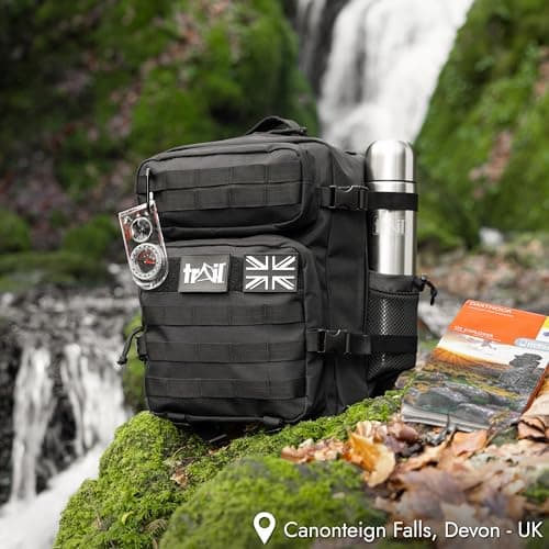 Trail Tactical Backpack, 30L, Black — view 2