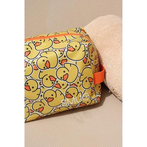 SMUG Wash Bag | Waterproof Travel Toiletry Bags for Travelling, Gym, Shower, Shaving, Toiletries, Cosmetics & Makeup Bag | Large Washbag for Men & Women | Stylish, Spacious & Easy to Clean | Duck — view 6