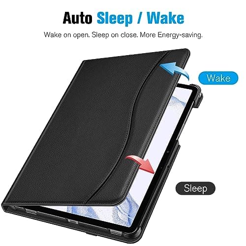 FINTIE Case for Samsung Galaxy Tab S7 11 Inch Tablet 2020 SM-870(Wi-Fi) SM-T875(4G) with Built-in S Pen Holder - Multi-Angle Viewing Folio Stand Cover with Pocket, Auto Wake/Sleep, Black — view 6
