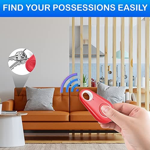 ReFind Smart Tracker for Android and iPhone. Mini GPS Tag Bluetooth 5.0 Key Finder. Samsung Alternative for Keys, Pets, Wallets and Luggage (Blue) — view 5
