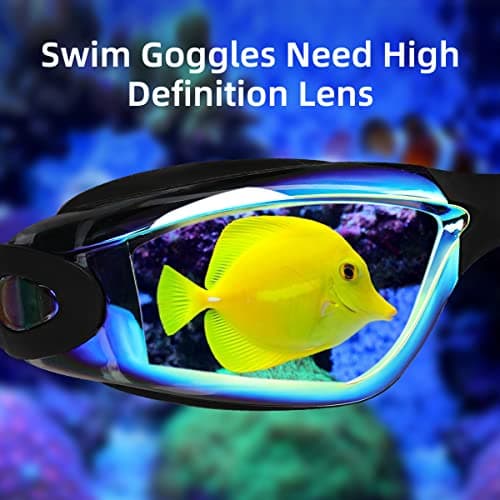 KCDMBUE Swim Goggles 2 Pack Anti Fog No Leaking for Adult Women Men — view 2