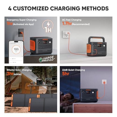 Jackery Explorer 1000 v2, 1500W 1070Wh LiFePO4 Portable Power Station — view 3