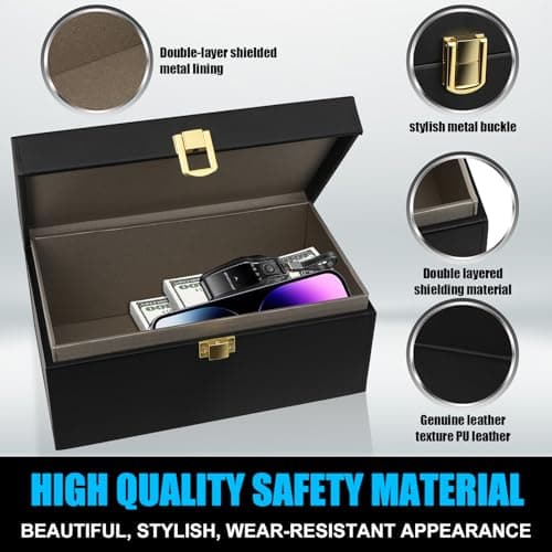 Diyife XXL Faraday Box for Car Keys & Phones - Holds 10-15 Keys — view 4