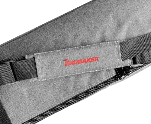 BRUBAKER 'Carver Performance' Padded Ski Bag for 1 Pair of Ski and 1 Pair of Poles Black/Grey 170 cm / 66 7/8" — view 4