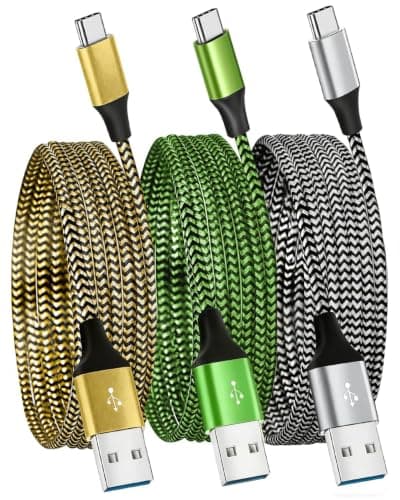 USB C Charger Cable,3Pack 1.8M/6FT USB to USB C Cable,Type C Fast Charging