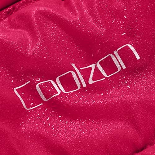 Coolzon Outdoor Sleeping Bag for Camping, for 3-4 Seasons, Adult Blanket, Small Packed Size, Ultralight Carry Bag, Soft, Thick and Warm, for Outdoor Camping, Travel, Hiking, Red — view 5