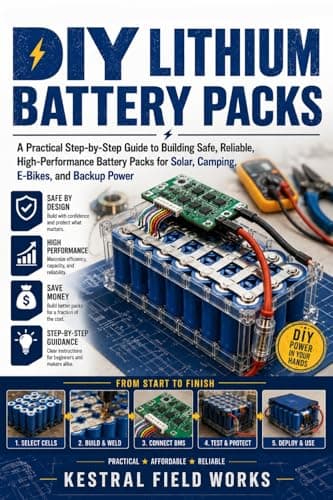 DIY Lithium Battery Packs: A Practical Step-by-Step Guide to Building Safe, Reliable, High-Performance Battery Packs for Solar, Camping, E-Bikes, and Backup Power
