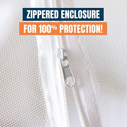 MEKKAPRO Portable Pop-Up Mosquito Net, 203x180x160cm (White) — view 4