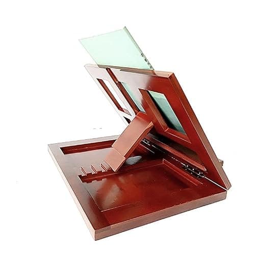 HYKJCSS Travel Music Stand Foldable Bamboo Music Stand Stable Music Stand Suitable For Piano Practice Music Holder Orchestral — view 3