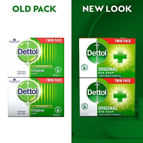 Dettol Antibacterial and Moisturings Bar Soap Original, Pack of 12 — view 2
