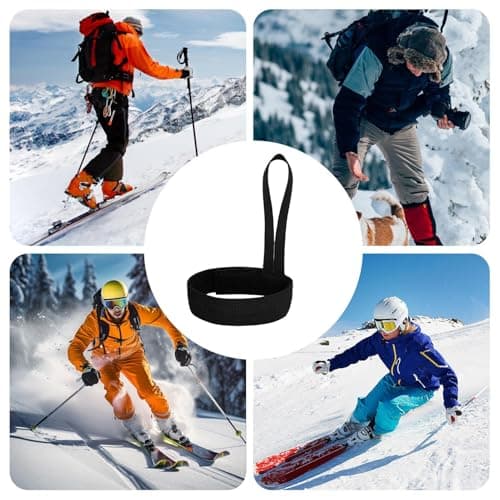 Versatile Snowboard Tether – Sturdy Guard, Hard Wearing All Weather Support, Compact Armband | Professional Grade Athletic Hardware Stationary Grip Attachment Secure Travel Accessories Clips — view 4