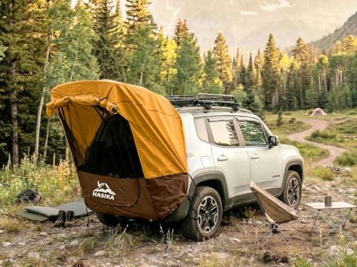 HASIKA SUV Tailgate Tent, 2-Person Car Camping Awning — view 2