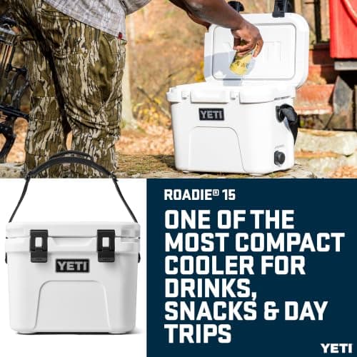 YETI Roadie 15 Small Cool Box, White — view 2