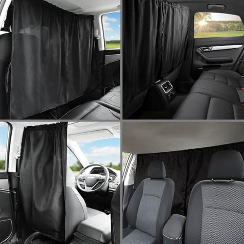 Car Divider Curtains for Audi A4 Es/A5 S/A5 B8/A6 Sportback — view 3