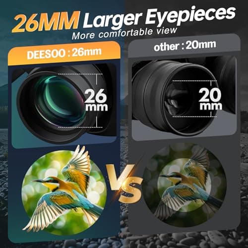 Deesoo 20x52 Binoculars for Adults High Powered — view 3