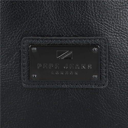 Pepe Jeans Egham Adaptable Toiletry Bag Black 25 x 15 x 12 cm Polyester, Black/White, One Size, Adaptable Toiletry Bag — view 6