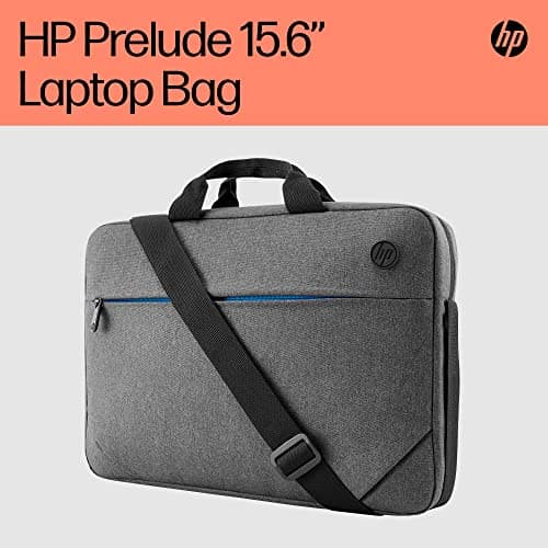 HP Prelude 15.6 inch Topload Laptop Bag | Slip On Padded Straps | Compatible With Laptops Up To 15.6 inch | Protect Your Tech With Water Resistance And Padded Construction — view 2