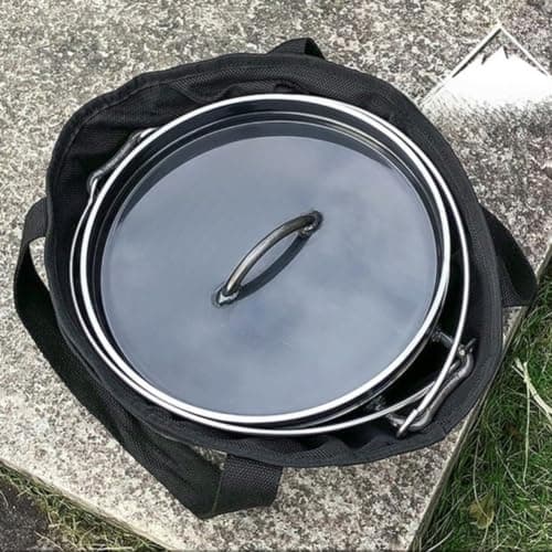 Canvas Dutch Oven Bag 33cm Large Camping Storage Pouch — view 3