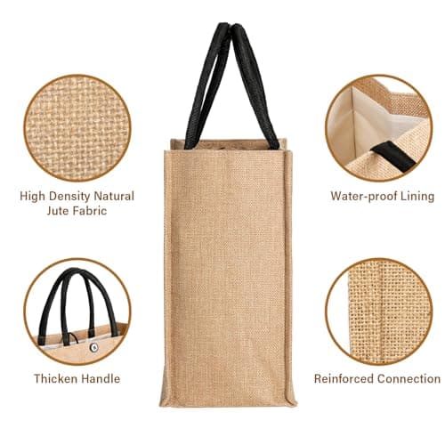 WORPICE Beach Bag - Large Beach Bags for Women, Woven Straw Beach Tote Bag Waterproof, Summer Handle Tote, for Beach Travel Holiday Swimming — view 5