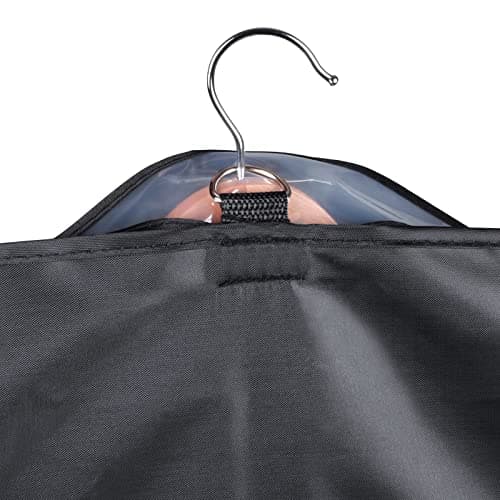 Univivi Garment Bags for Dresses 60 inch Dress Cover Bags Black, Set of 3 — view 5