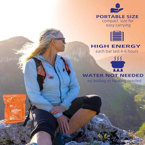 Survival Food Rations, High Energy Biscuits, Fruit Flavour, 12 Packs — view 5