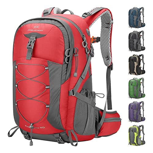 Maelstrom 40L Hiking Backpack, Lightweight Camping Daypack with Rain Cover