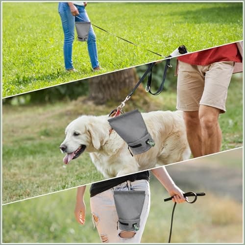 Dog Poop Bag Holder - Portable Odor-Proof Dog Waste Carrier — view 4