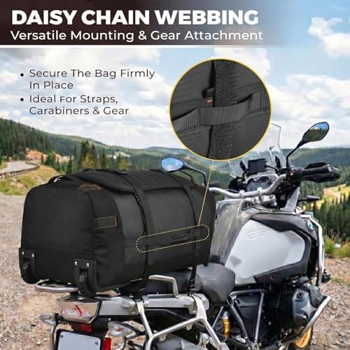 Foldable Rolling Duffle Bag with Wheels - 30" Extra Large Waterproof Travel Backpack with Shoe Compartment, Heavy Duty TSA-Approved Luggage for Men’s Camping, Sports, and Airplane Trips, Black, Extra — view 6