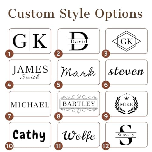 Personalized Leather Toiletry Bag for Men & Women, Custom Shaving Kit, Monogrammed Travel Bag, Premium Waterproof Toiletry Organizer, for Boyfriend, Husband, Dad, Groomsmen, Father's Day, Weddings — view 6
