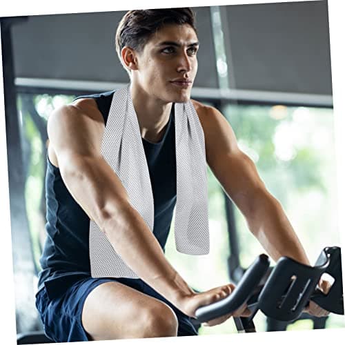 KOMBIUDA Microfiber Cooling Sports Towels 4pcs, Sweat-absorbing Travel Set — view 3